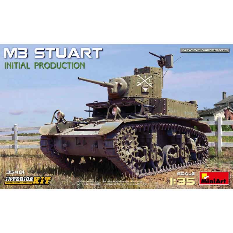 Miniart M3 Stuart Initial Production Interior Kit (1/35) 35401