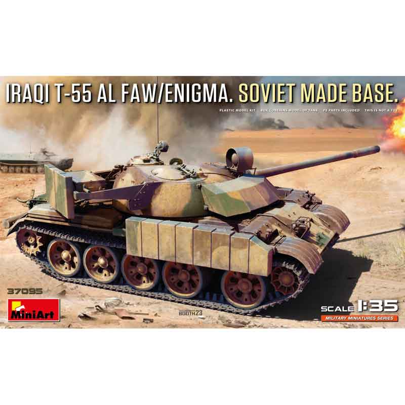 Miniart Iraqi T-55 Al Faw/Enigma Soviet Made Base (1/35) 37095