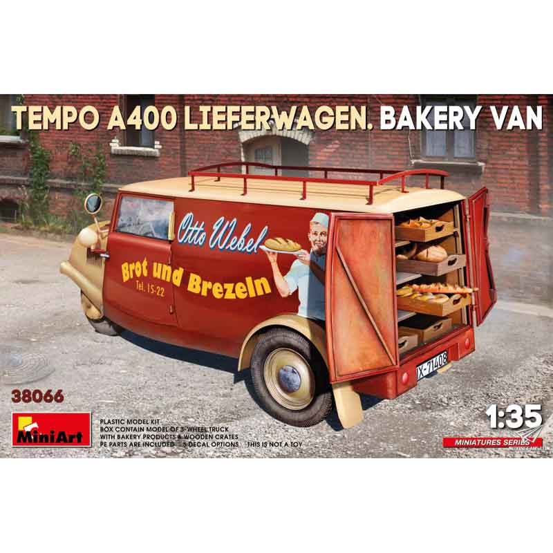 Miniart Tempo A400 Lieferwagen. Bakery Van (1/35) 38066