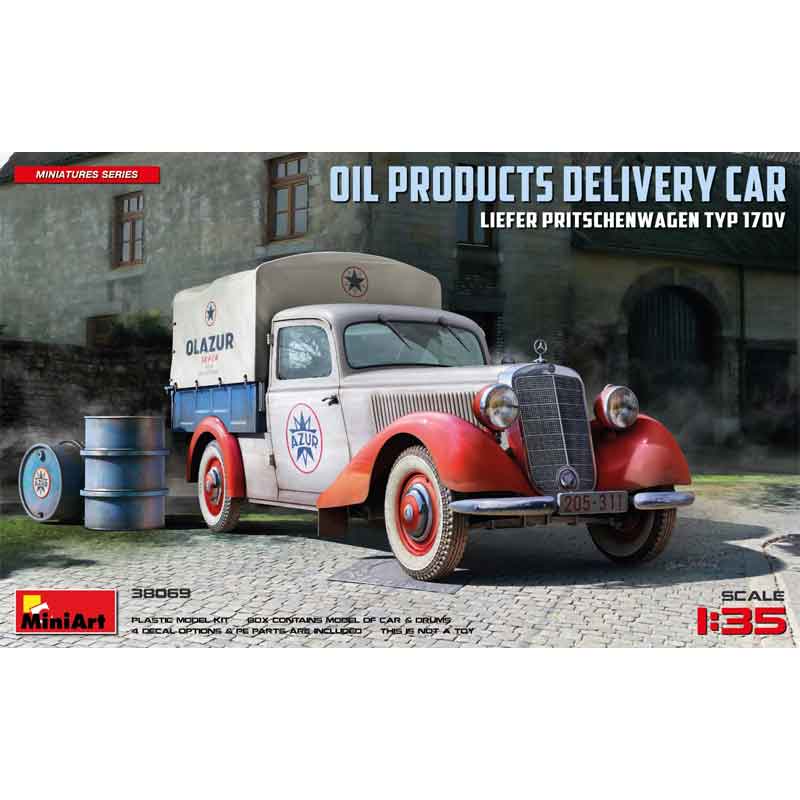 Miniart Liefer Typ170V Pritschenwagen Oil Delivery (1/35) 38069