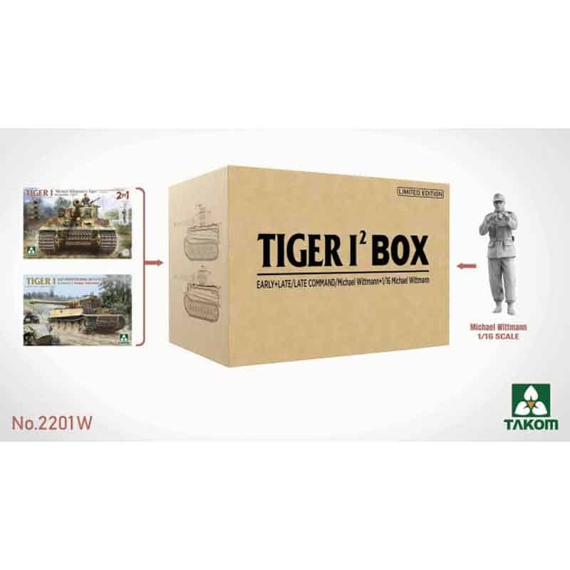 Takom Tiger 1 - 2 Box Special (1/35) 2201W