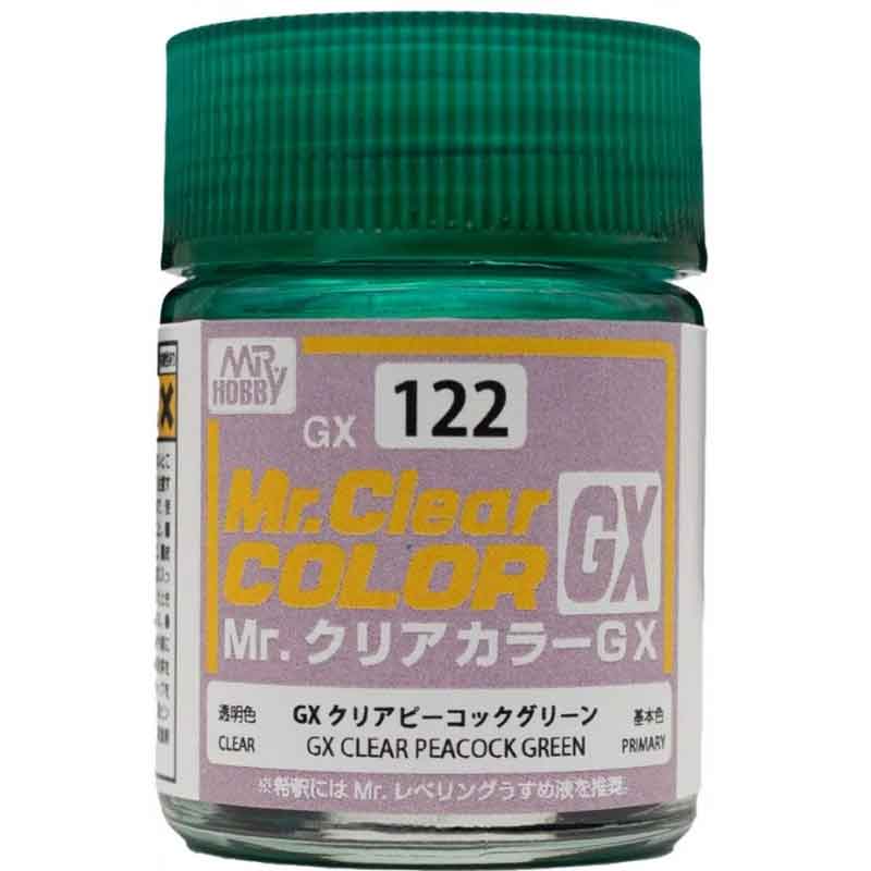 Mr Clear Color GX - Clear Peacock Lacquer (18ml) GX-122