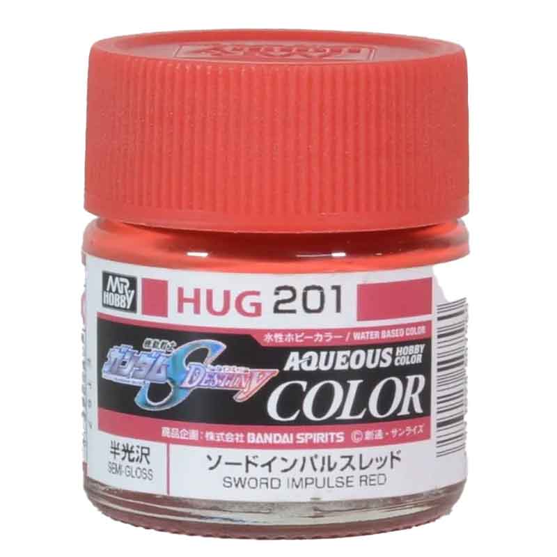 Mr Hobby - Aqueous Gundam Color - Sword Impulse Red (10ml) HUG-201