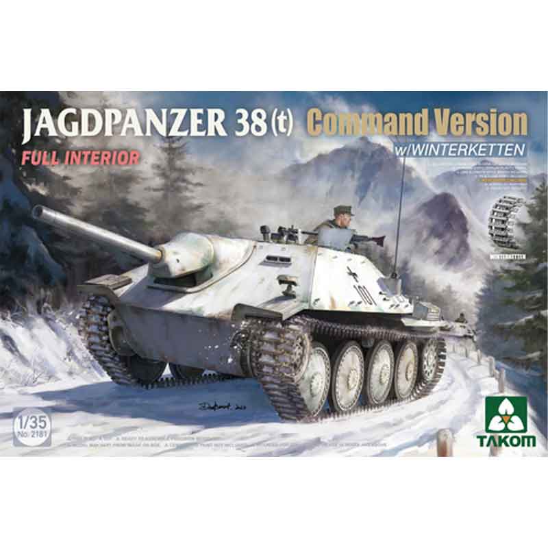 Takom German WWII Jagdpanzer 38(t) Command Version (1/35) 02181