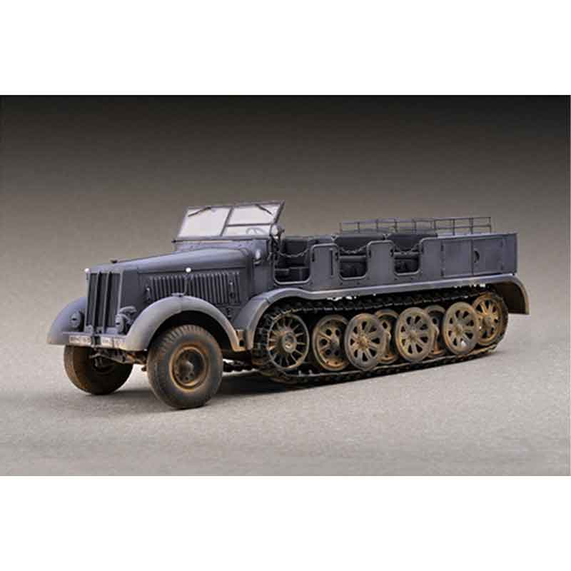 1/72 German WWII Schwerer Zugkraftwagen 12t Half-track 07403 Trumpeter