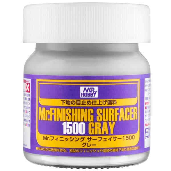 Mr Hobby - Mr Finishing Surfacer 1500 Gray (40ml) | SF-289