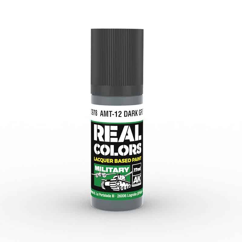 AK Interactive Real Color - AMT-12 Dark Grey (17ml) RC978