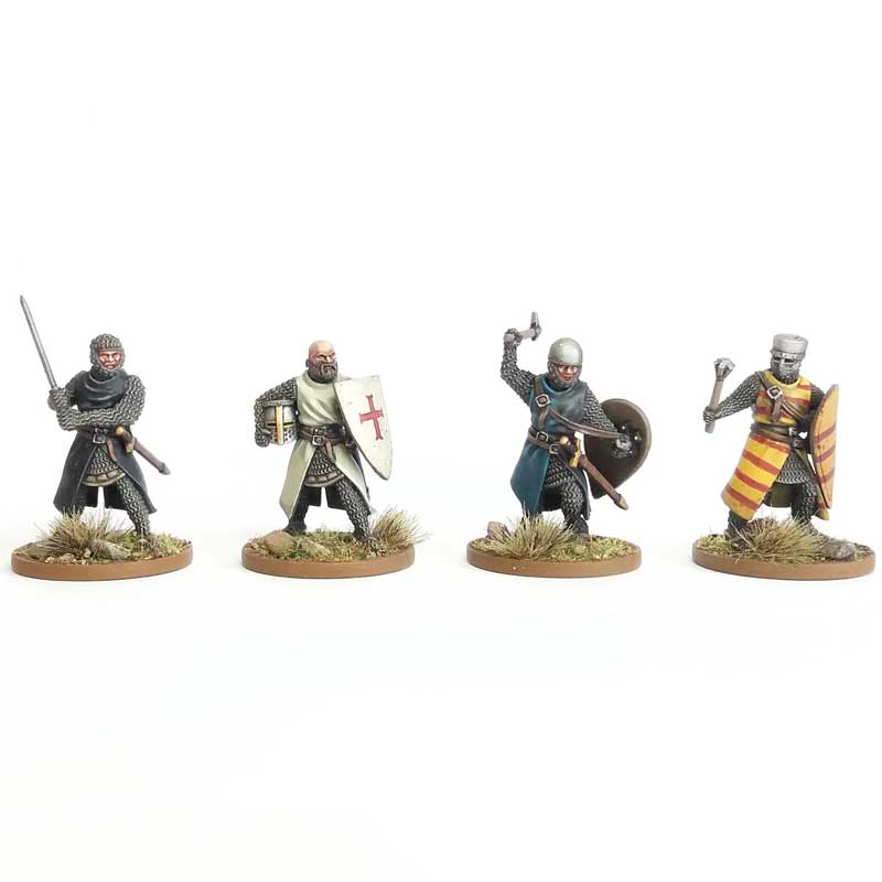 Wargames Atlantic Foot Knights (1150-1320) (28mm) |WAAAC001