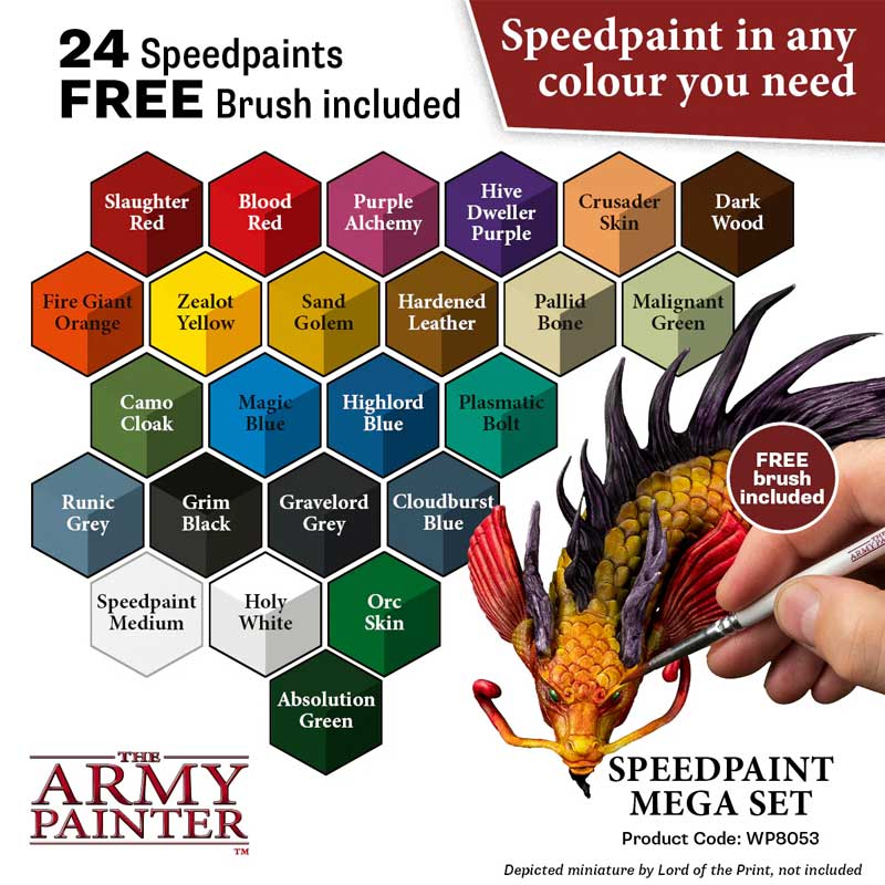 The Army Painter Speedpaint Mega Set WP8053P