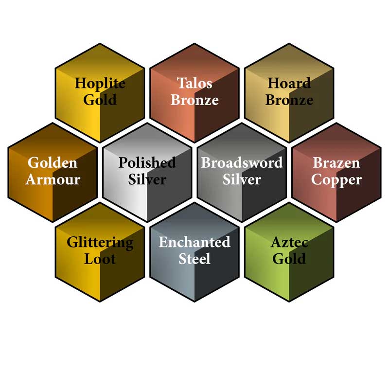 The Army Painter Speedpaint Metallic Set 2.0 WP8062