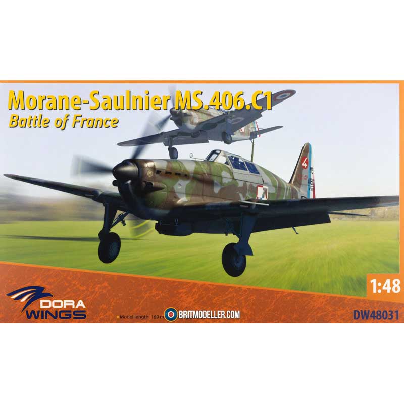 1/48 Morane-Saulnier MS.406 C1 DW48031 Dora Wings