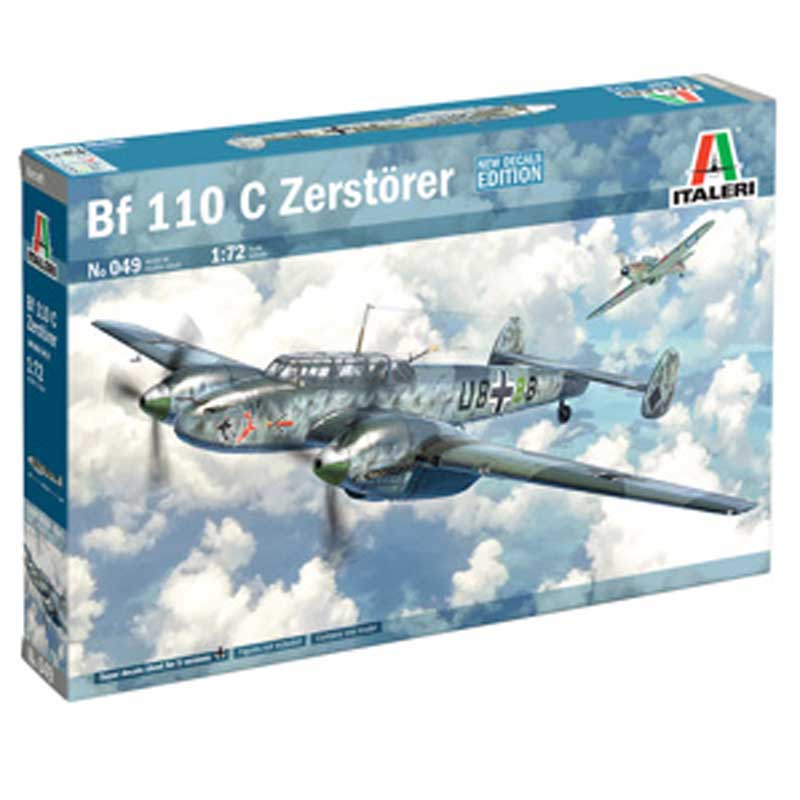 Italeri Bf-110 C3/C4 Zerstorer RR (1/72) 049