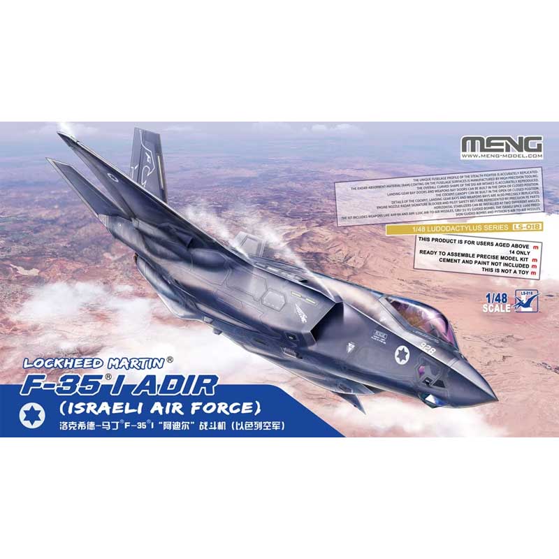 1/48 Lockheed Martin F-35l Adir (Israeli) LS-018 Meng Model