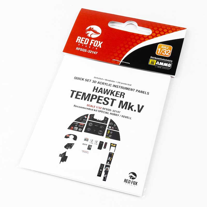 1/32 Hawker Tempest Mk.V (for Revell kit) RFSQS-32147 Red Fox Studio