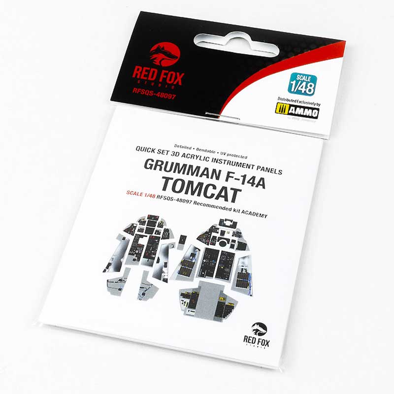 1/48 Grumman F-14A Tomcat (for Academy kit) RFSQS-48097 Red Fox Studio