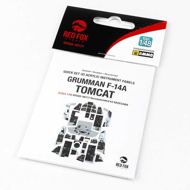 1/48 Grumman F-14A Tomcat (for Hasegawa kit) RFSQS-48177 Red Fox Studio