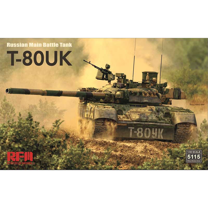 Rye Field Models T-80UK Russian Main Battle Tank (1/35) RM5115