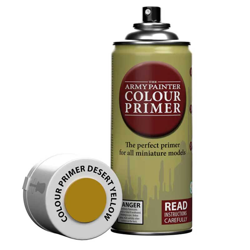 The Army Painter Colour Primer Desert Yellow CP3011