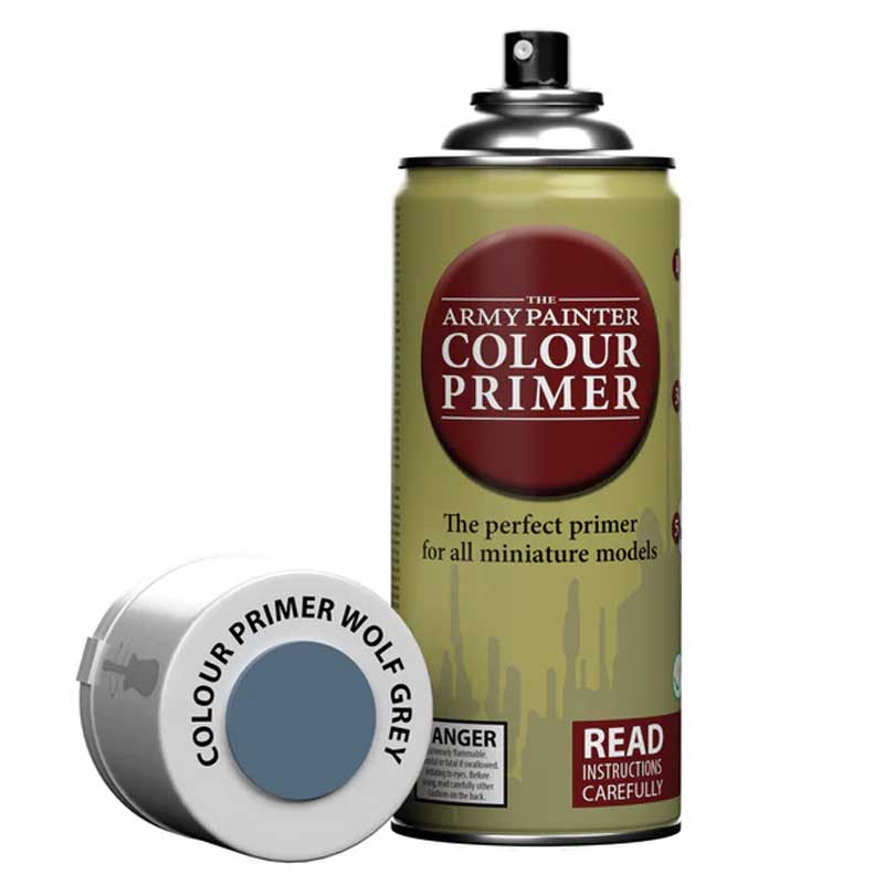 The Army Painter Colour Primer Wolf Grey CP3021