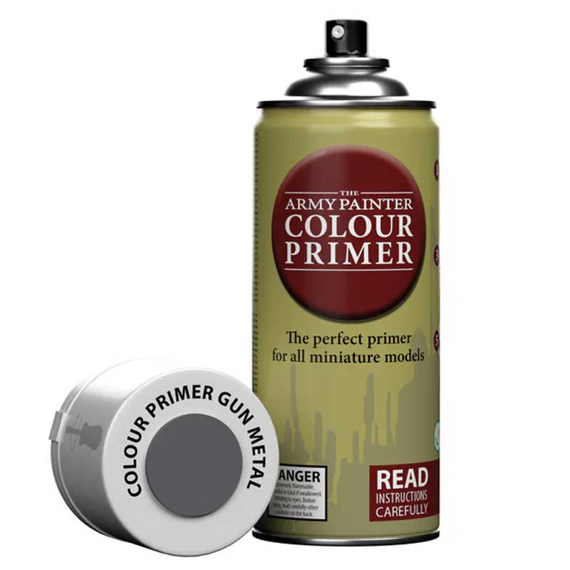 The Army Painter Colour Primer Gun Metal CP3025