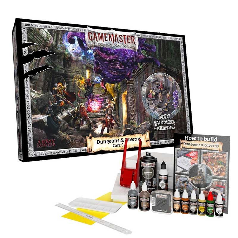 The Army Painter Gamesmaster Dungeons And Caverns Core Set GM1001P