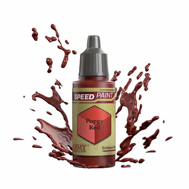 The Army Painter Speedpaint: Poppy Red WP2056