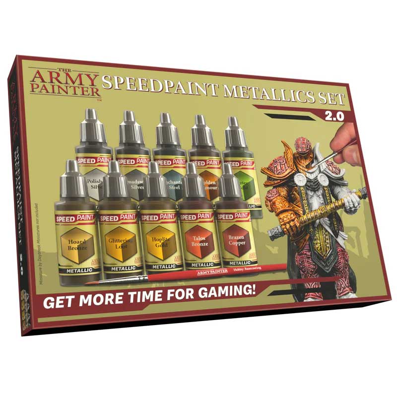 The Army Painter Speedpaint Metallic Set 2.0 WP8062