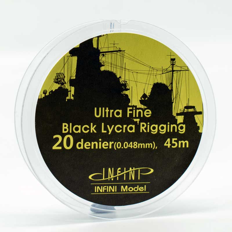 1/700 (145ft) Black Ship Rigging Ultra Fine Infini Model IR-0201B