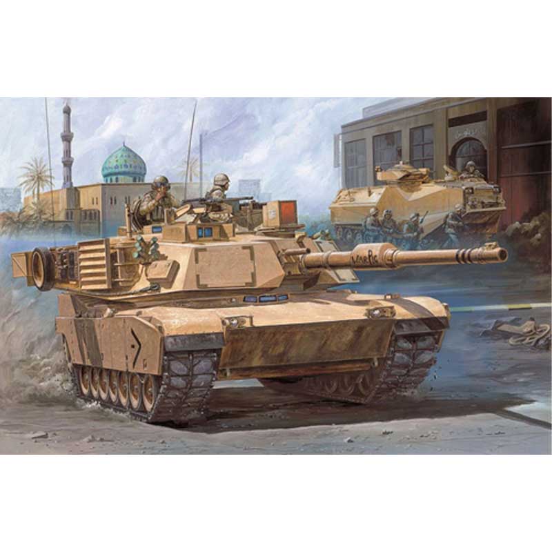 Academy USMC M1A1 (1/72) 13430
