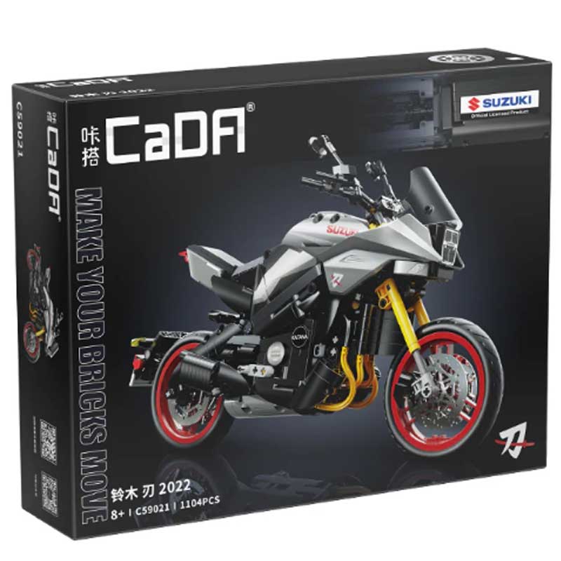 SUZUKI Katana Motorcycle - 1104 pcs C59021W CaDA Bricks