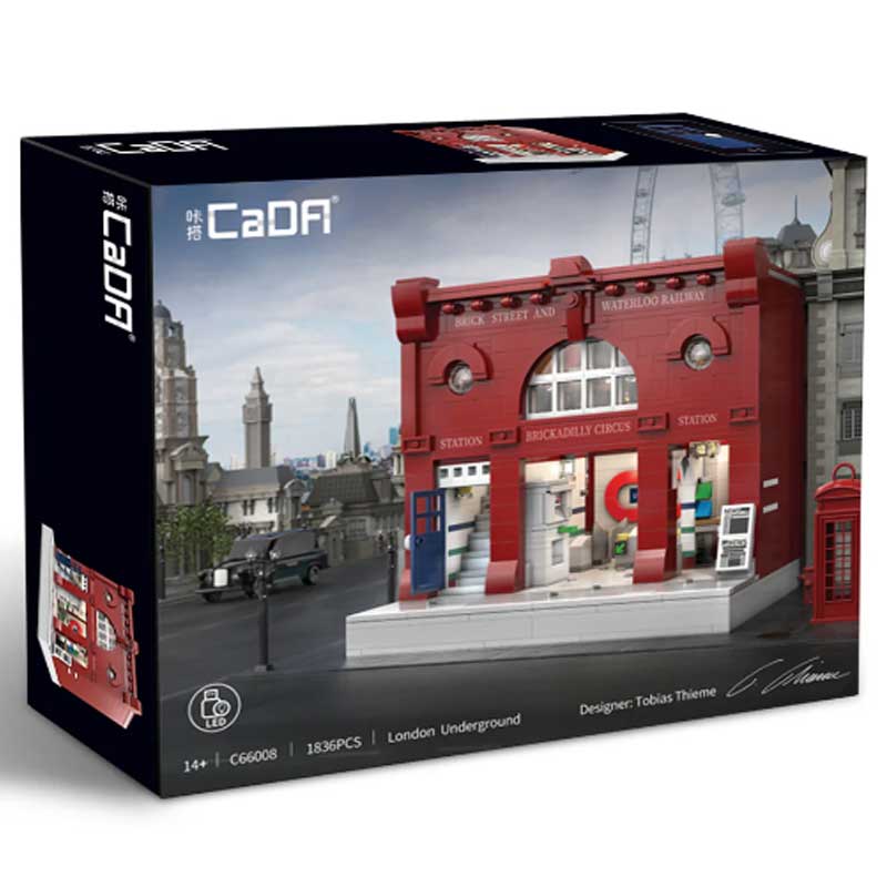 London Underground Station - 1836 pcs C66008W CaDA Bricks