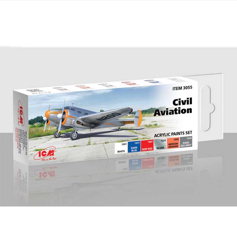 ICM Paint Set - Civil Aviation 3055