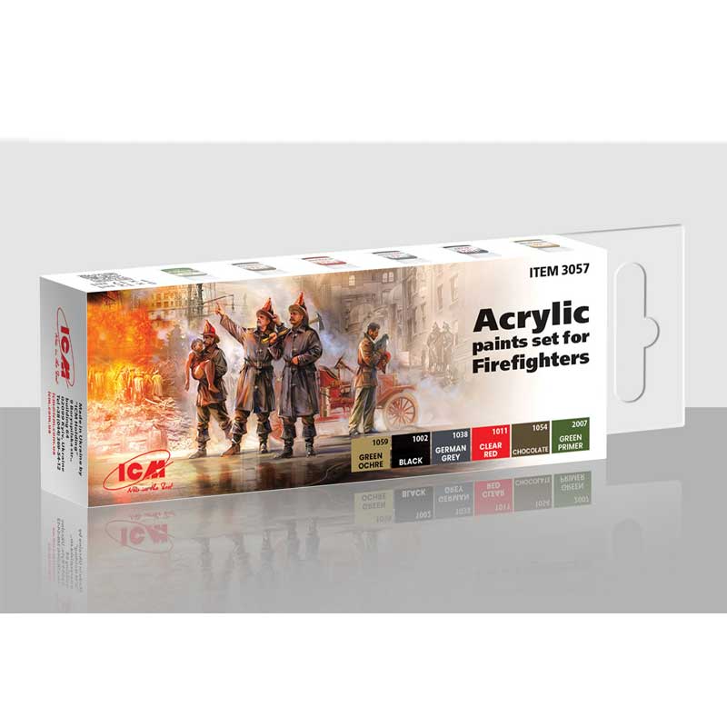 ICM Paint Set - Firefighters 3057