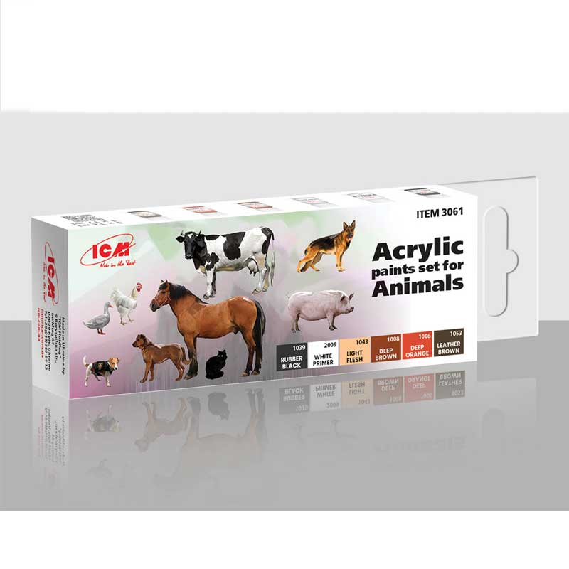 ICM Paint Set - Animals 3061