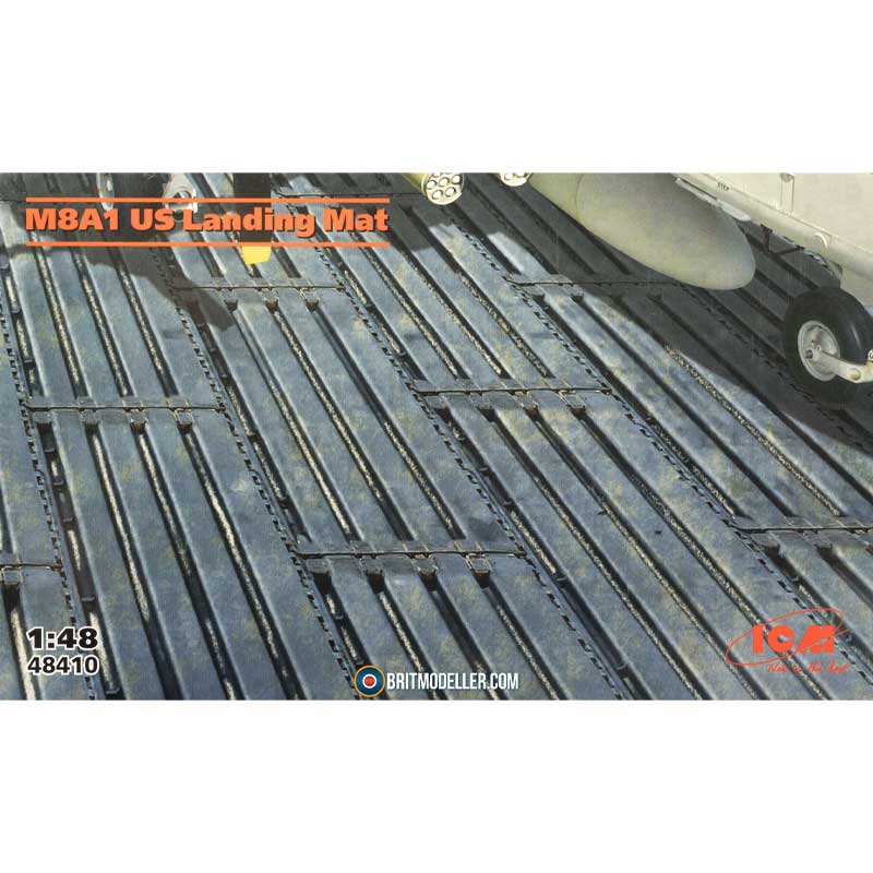 1/48 M8A1 US Landing Mat (153x245mm) ICM 48410