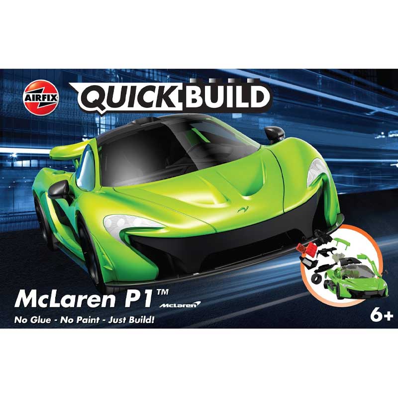 Airfix QUICKBUILD McLaren P1 Green J6021