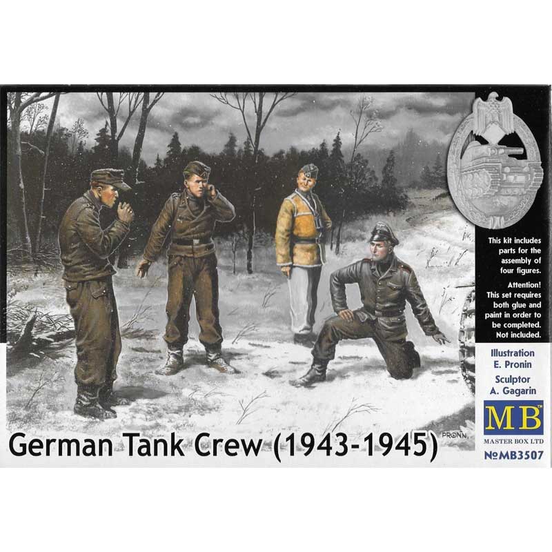 Master Box German Tank Crew (1943-1945) (1/35) MB-3507