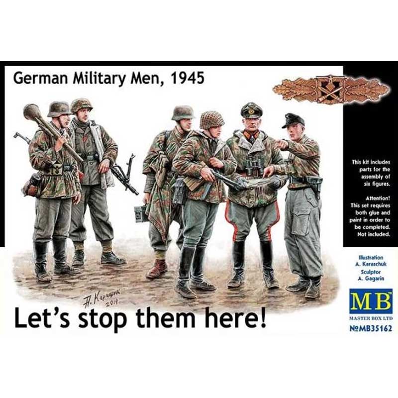 Master Box German Military Men, 1945 - Let's stop them here! (1/35) MB-35162