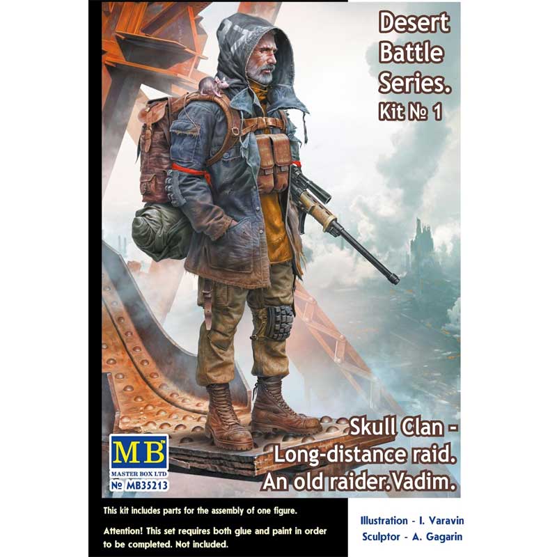 Master Box An old Raider - Vadim Desert Battle Series No. (1/35) MB-35213