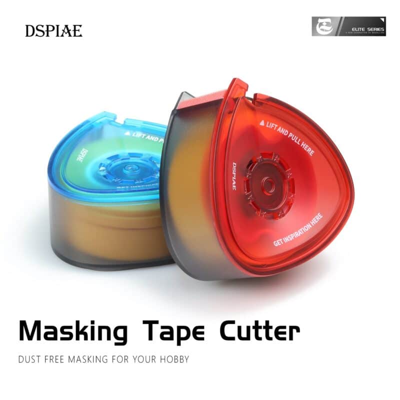 DSPIAE Red Masking Tape Dispenser MT-B01