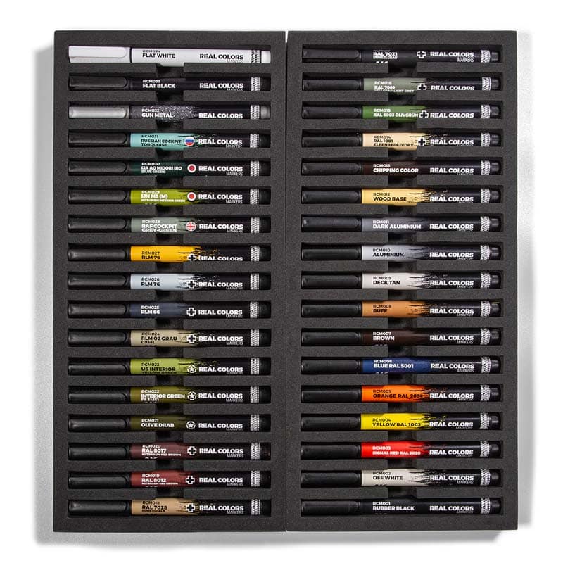 AK Interactive Real Colors Markers - Special Box - 34 Units RCM150