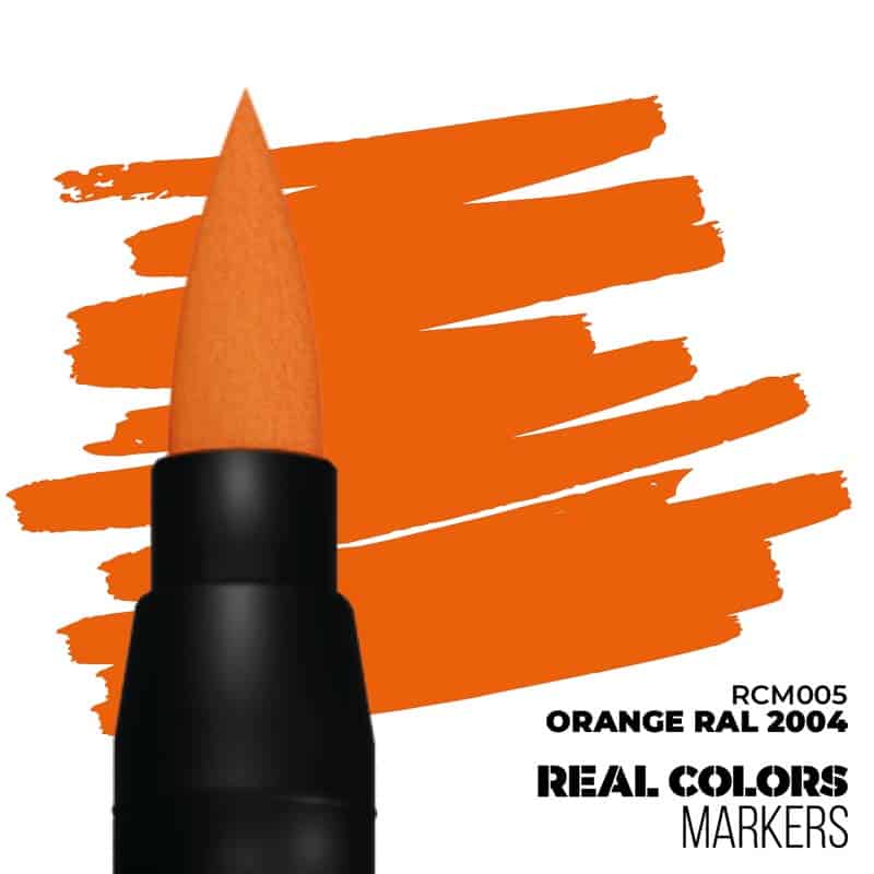 AK Interactive Real Colors Markers - Orange RAL 2004 RCM005