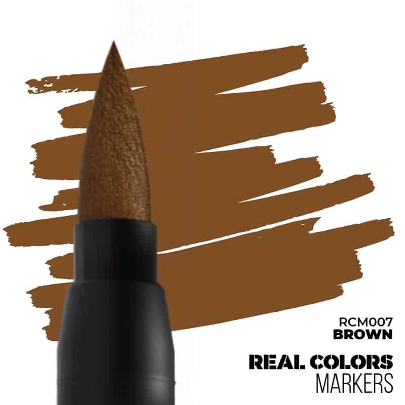 AK Interactive Real Colors Markers - Brown RCM007