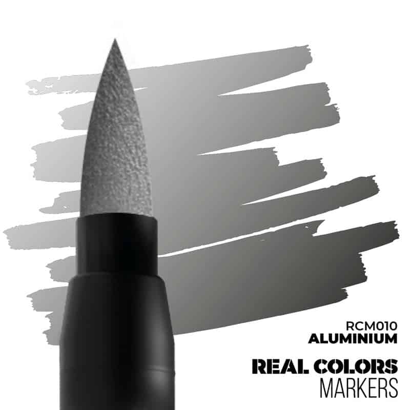 AK Interactive Real Colors Markers - Aluminium RCM010