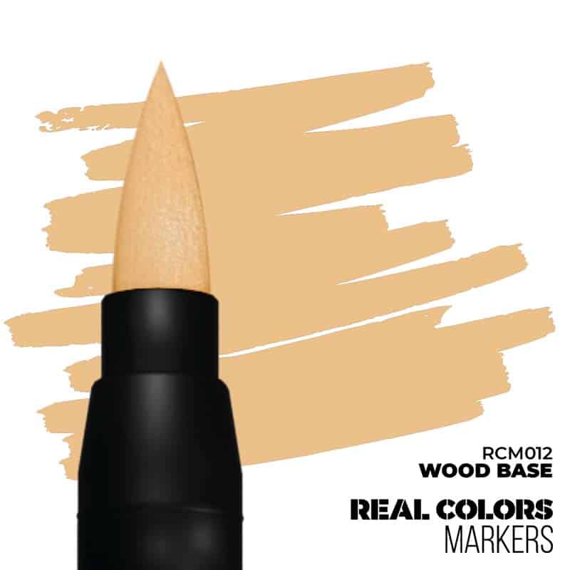 AK Interactive Real Colors Markers - Wood Base RCM012
