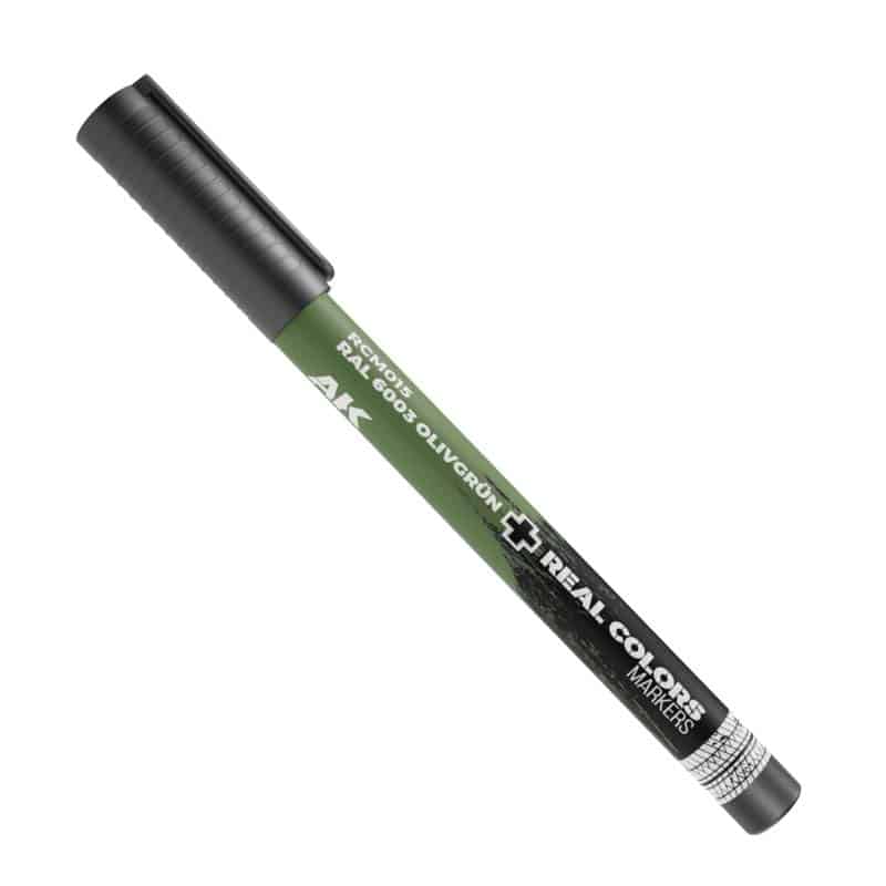 AK Interactive Real Colors Markers - RAL 6003 Olivgrn RCM015