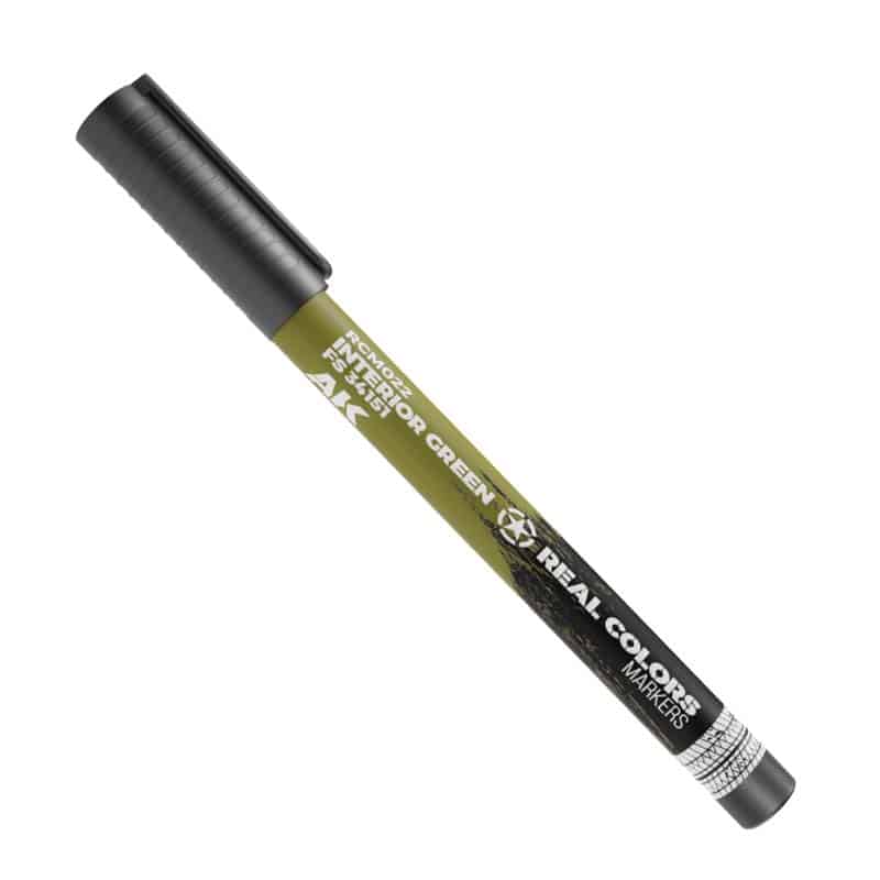 AK Interactive Real Colors Markers - Interior Green FS 34151 RCM022