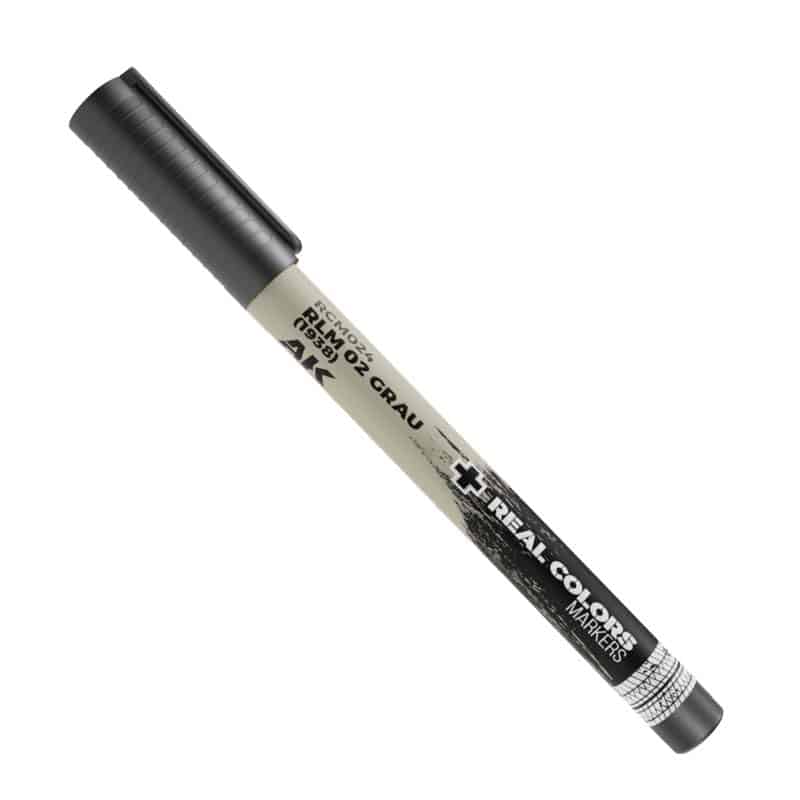 AK Interactive Real Colors Markers - RLM 02 Grau (1938) RCM024