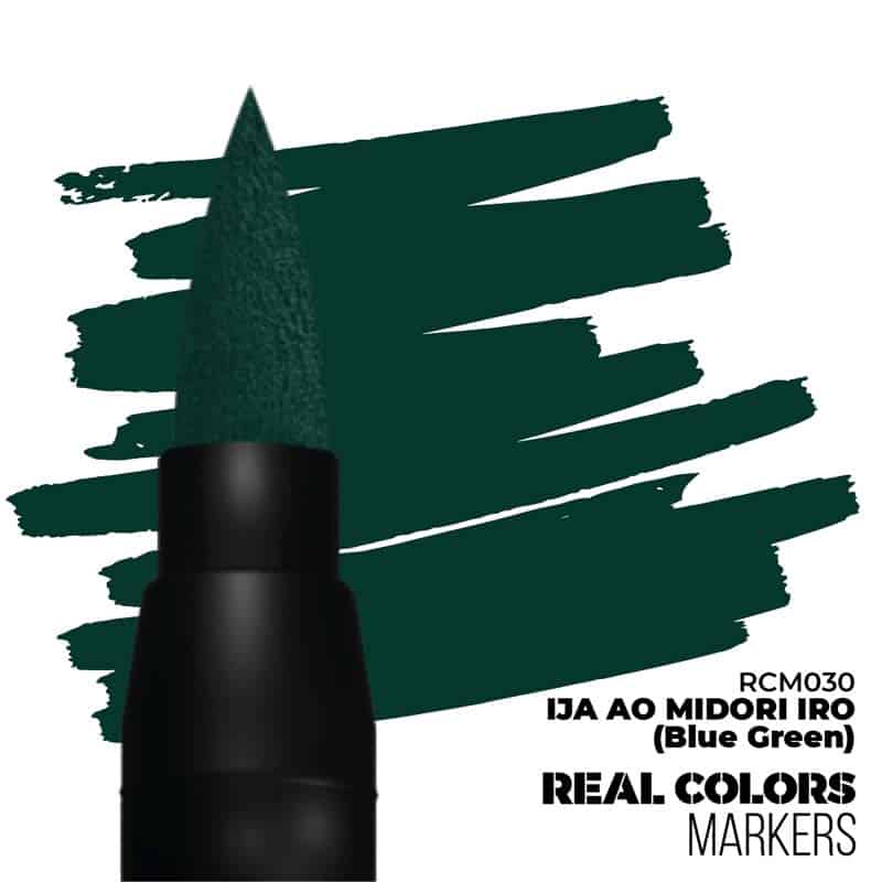 AK Interactive Real Colors Markers - IJA Ao Midori Iro (Blue Green) RCM030