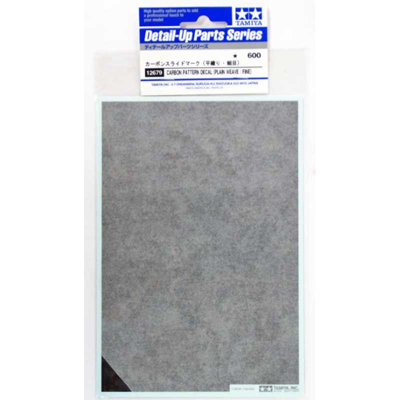 Tamiya Detail Up Parts Series Carbon Pattern Decal 12679
